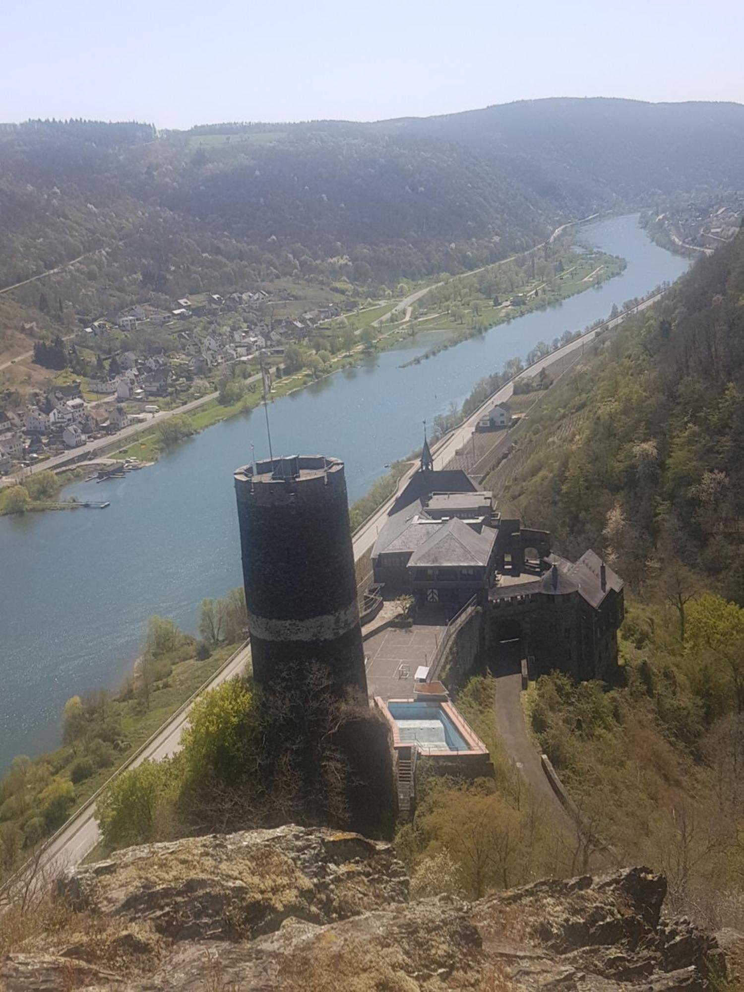 Ferienhaus Leopold Mit Burgblick An Der Mosel Берген Екстер'єр фото